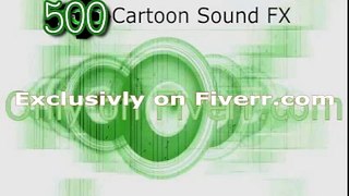 NEW 500 cartoon sound effects for FREE