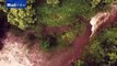 Video from drone shows hiker swept down Hawaiian waterfall by flash flood  Daily Mail Online