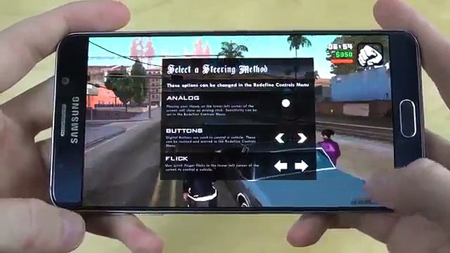 GTA San Andreas Samsung Galaxy Note 5 Gameplay Review 4K