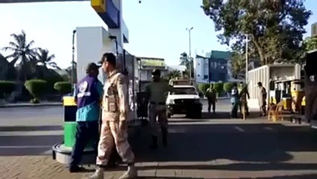 What Rangers Did With The Staff Of The Closed Petrol Pumps During MQM Strike