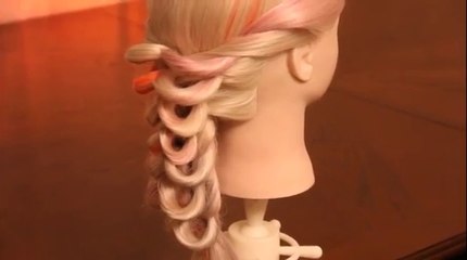 Spit on elastics Hairstyle