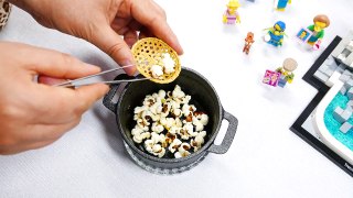Pocket Cooking Popcorn 4K Tiny Food Mini Food