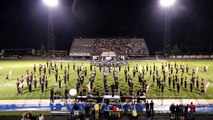 Tullahoma High School Marching Band 2015, at Shelbyville, 