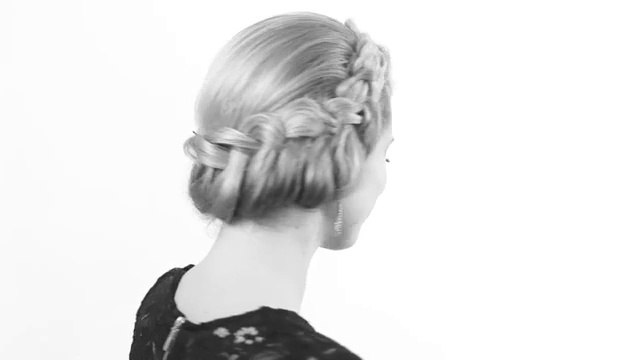 Greek Hairstyle Прическа в греческом стиле.