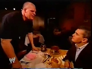 KANE AND SHANE MCCMAHON EATING DINNER