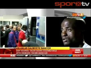 Dany Nounkeu: "Mancini'nin İtalyan olması avantaj"