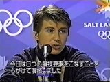 2002 Olympics - Alexei Yagudin Interview After SP