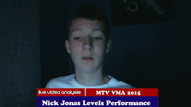 Nick Jonas Levels VMA performance 2015 MTV Video Music awards live