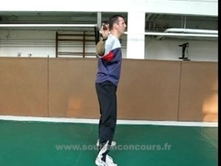 Travail des cuisses ou squat