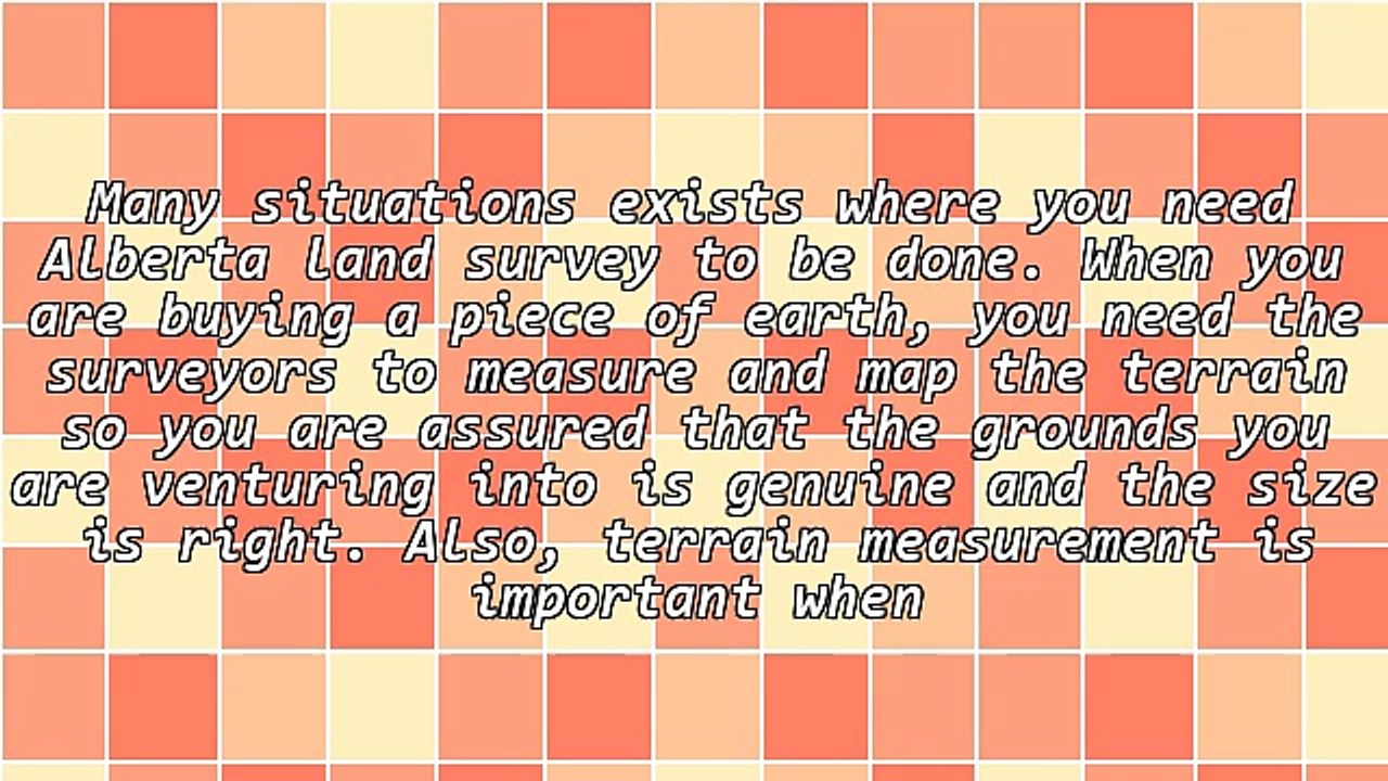 How To Get Good Alberta Land Survey Services