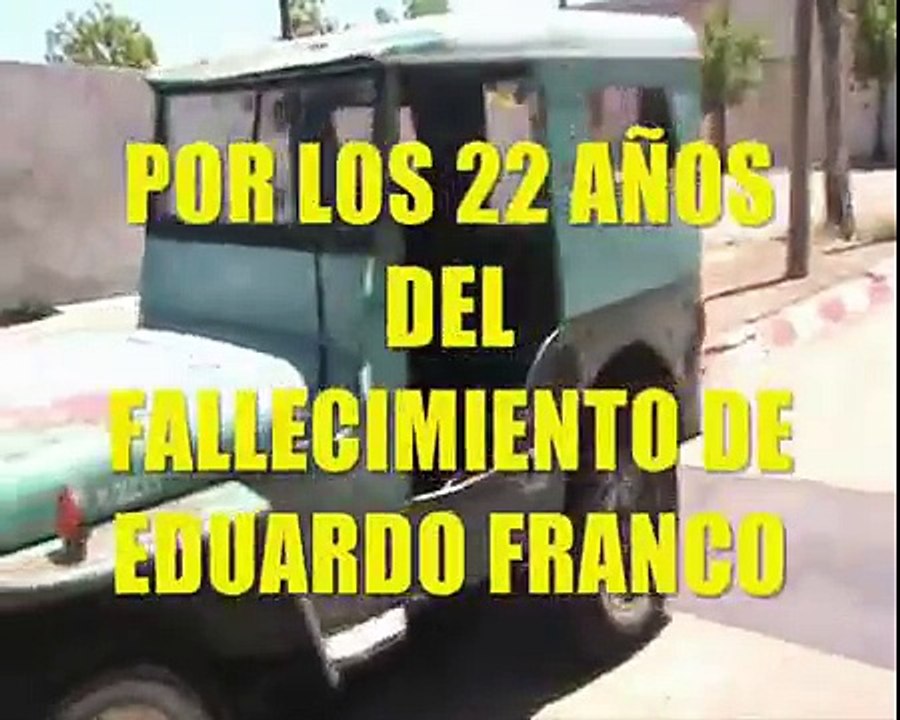 RECUERDOS DE PAYSANDU--22 AÑOS DE LA MUERTE DE EDUARDO FRANCO--LOS IRACUNDOS---1