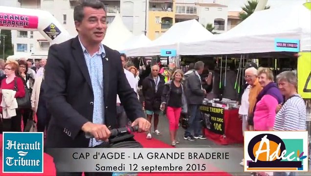 CAP D'AGDE - 2015 - Formidable succès pour la 8ème Grande Braderie du Cap d’Agde