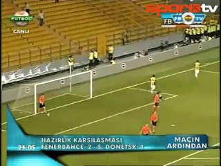 Güiza'nın Kadıköy'de ilk kez "okçu" olduğu maç! Fenerbahçe 2-1 Shaktar Donetsk (2008)