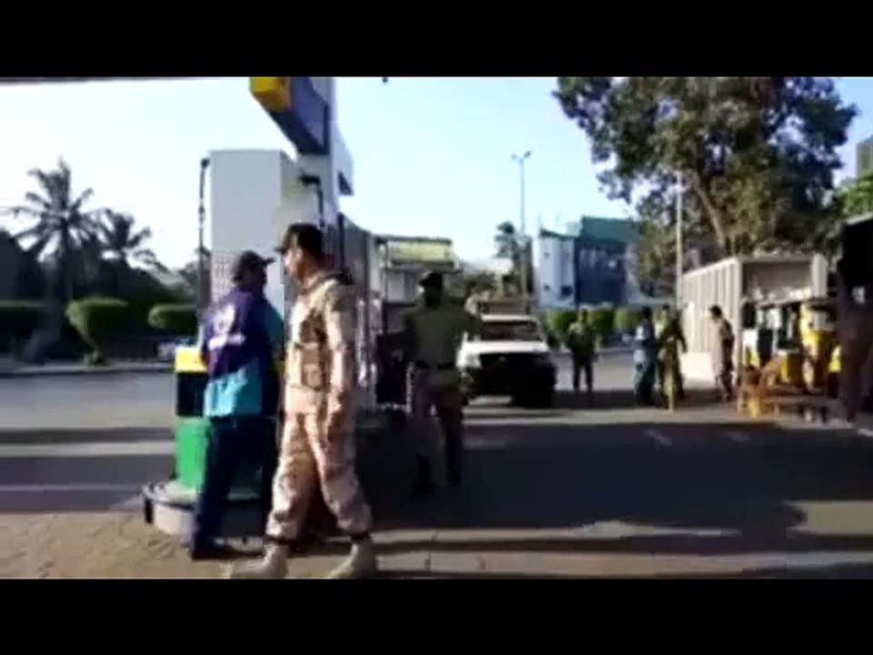 See What Rangers Did With The Staff Of The Closed Petrol Pumps During MQM Strike