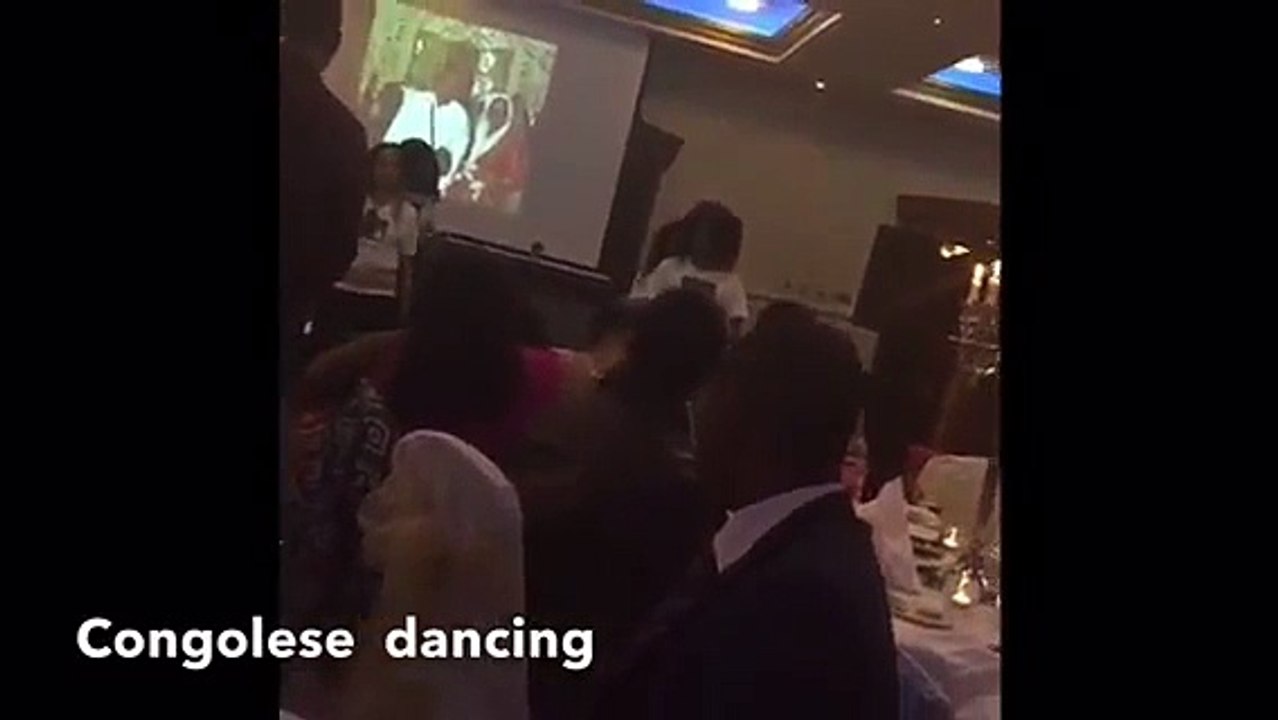 Congolese Wedding dancing