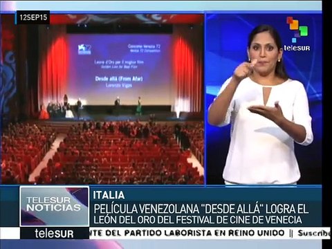 Desde allá gana el León de Oro en el Festival de Cine de Venecia