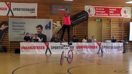 Amazing Bike Performance In Bicycle Show
