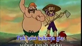 Kartun Indonesia Lagu Anak Indonesia Pak Tani