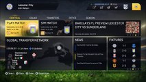 FIFA 15 Leicester Career mode!! PT.1
