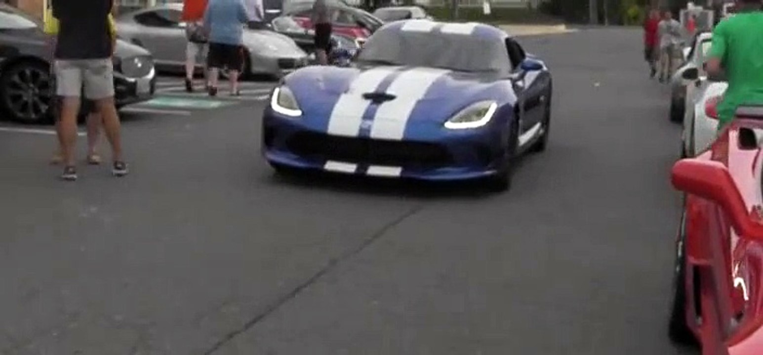 SRT Viper GTS - Ferrari F12 - Toyota Supra - BMW I8 - Katie's Cars and Coffee [Full Episode]