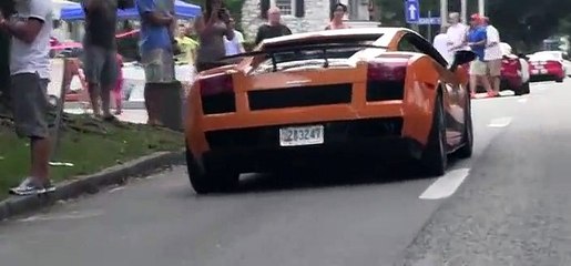 Tải video: Lamborghini Aventador LP 700-4 - Nissan GTR - Ferrari 458 Italia - 2013 Supercars on State Street [Full Episode]