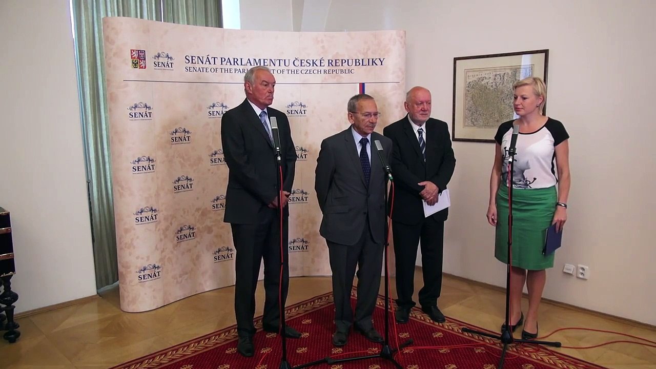 Tiskový briefing senátního klubu ODS