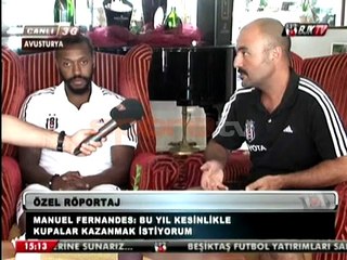 Fernandes: "Beşiktaş'ta çok mutluyum"