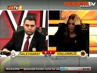 Drogba kaçırdı GS TV çime isyan etti!