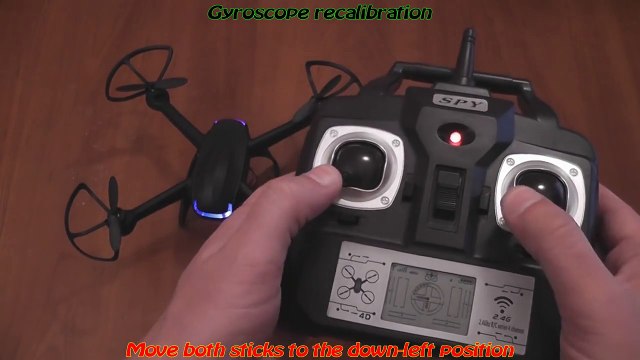 DM007 2.4GHz, 4Ch, 6 Axis Gyro, RC Quadcopter with Headless Mode and 2MP Camera (RTF)