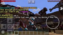 Minecraft pocket edition : server life boat atualizado para 0.12.1 oficial : sky wars/survival games