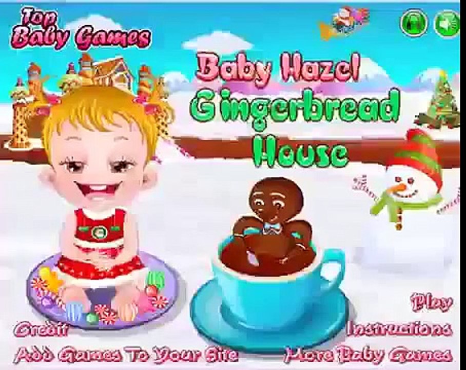 Baby Hazel Gingerbread House part 4 Most Amazing VIDEO You Will Love this Video NEW new