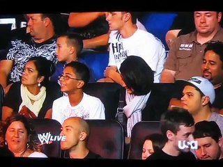 John Cena and Randy Orton Hug