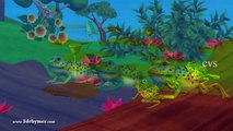 Five little speckled frogs - 3D Animation English Nursery rhymes for children.mp4