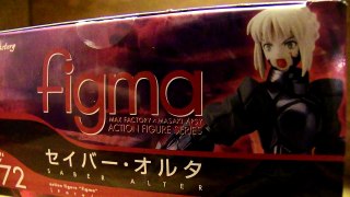 Figma 072 Saber Alter Unboxing/Review