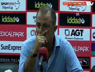 Fatih Terim: "Bu maç kaç dakika oynandı!.."