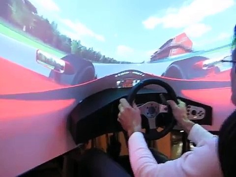 VCSims RS1 Xtreme M3 racing simulator at the Monte Carlo casino The Pub