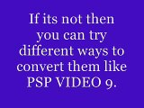How to put videos on your PSP (easy way)