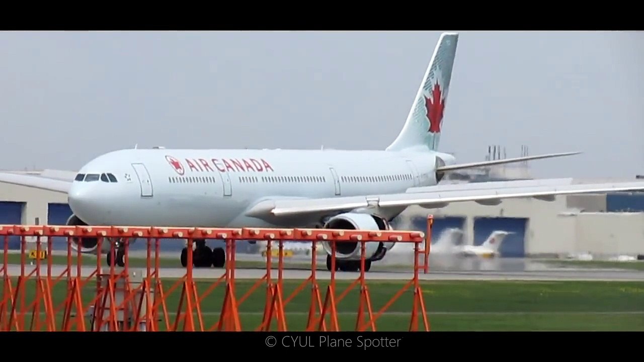*Emergency landing* Air Canada A330-343X (A333) landing at YUL