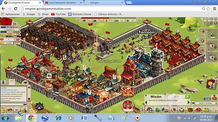 Goodgame Empire. La costa cuchilla.Parte 2.