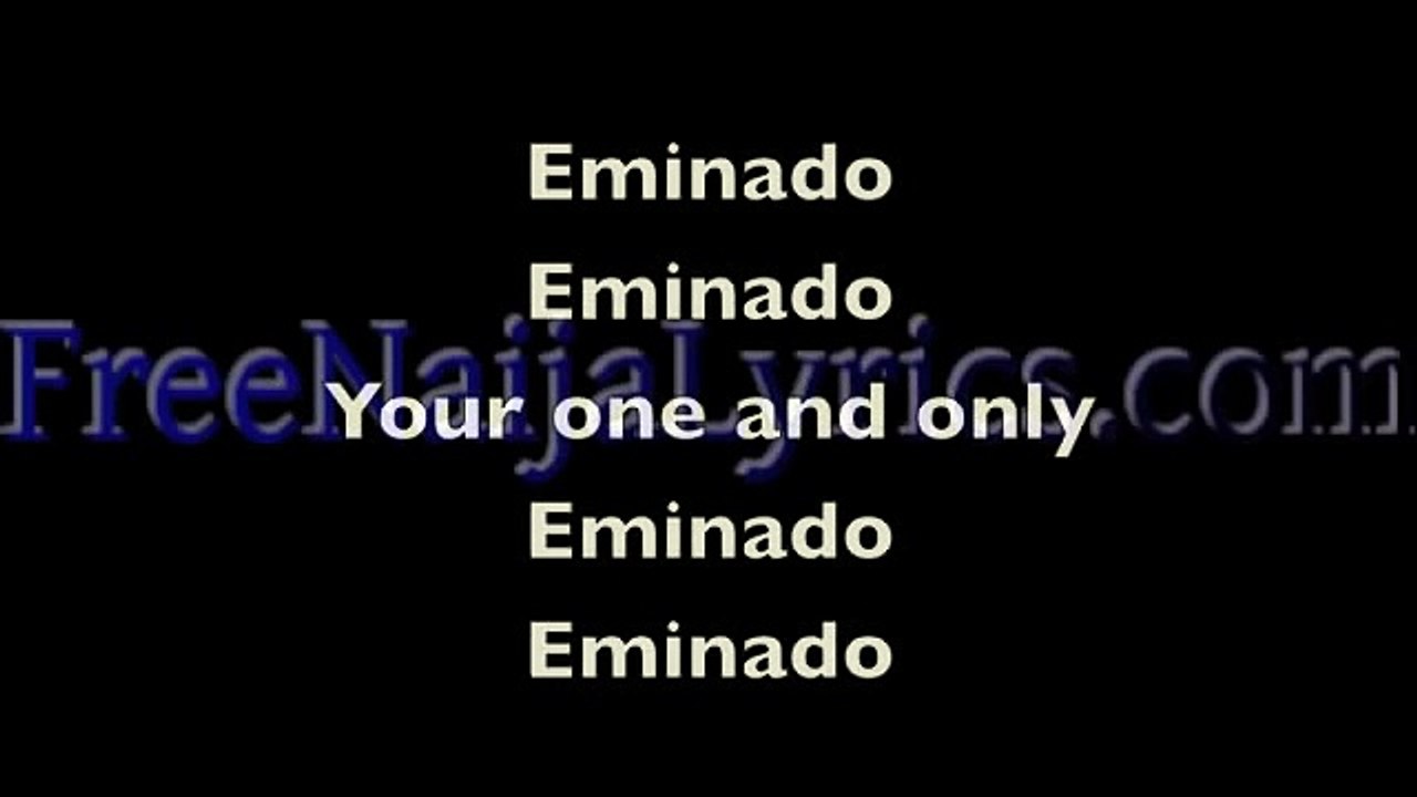 Lyrics  Tiwa Savage - Eminado ft. Don Jazzy   FreeNaijaLyrics