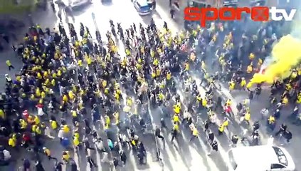 Yine Brondby, yine olay! 20 gözaltı!