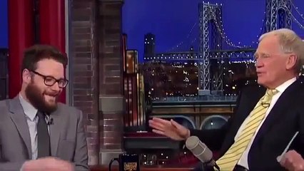 Seth Rogen on David Letterman   November 25th 2014   Full Interview