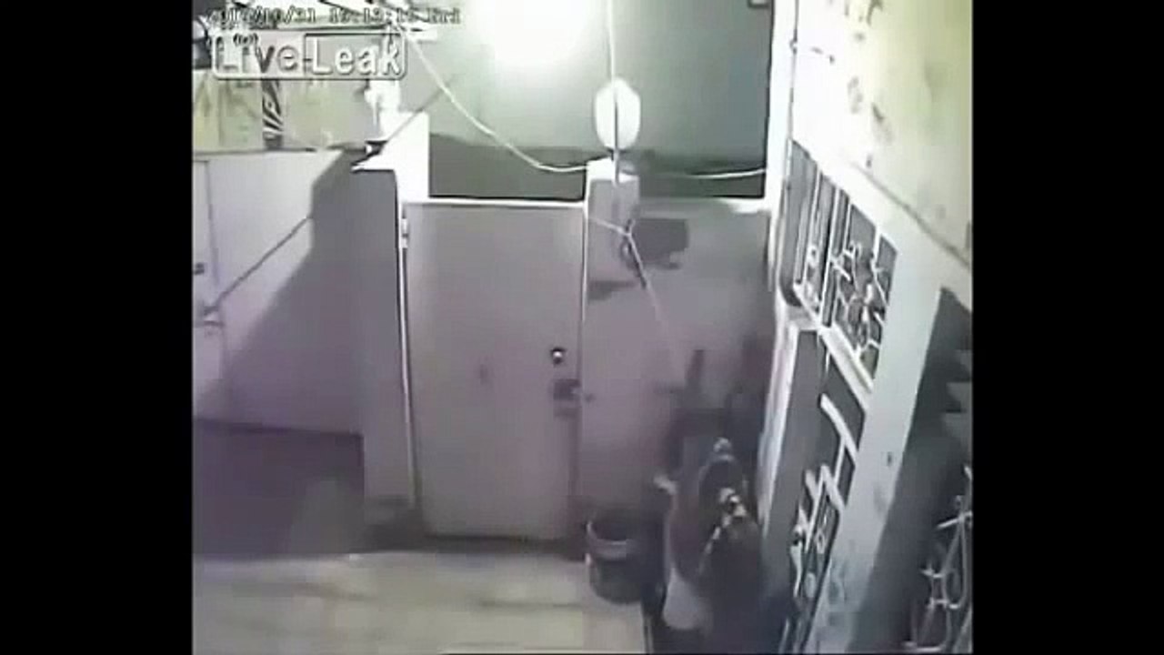 LiveLeak   Iran Thief got caugh by owner