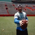 Brodie Smith Football Snip Shot w/ Will Grier