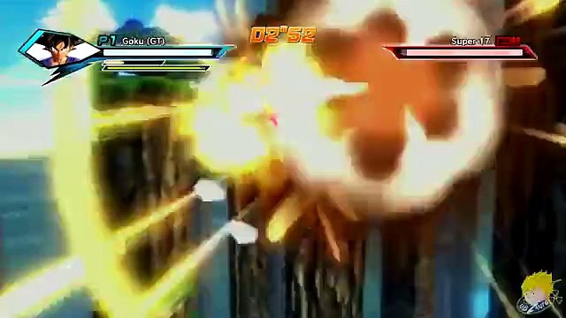 Dragon Ball Xenoverse PS4 GT SSJ3 Goku DLC Vs Super #17【60FPS 1080P】