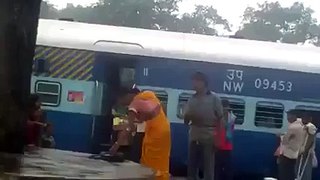 In India A Brave Act of Minority on a Railway Platform