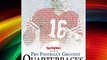 Pro Football's Greatest Quarterbacks: Joe Montana Cover Free Books