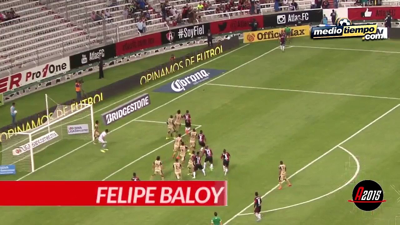 Los goles del Atlas vs Dorados (3 - 2)