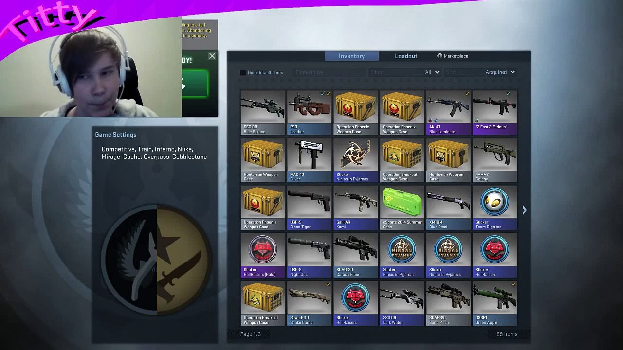 Twitch Gamer Fondling & moaning (Uncensored)