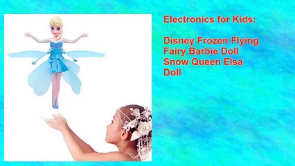 Disney Frozen Flying Fairy Barbie Doll Snow Queen Elsa Doll
